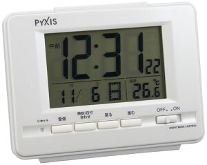 �Z�C�R�[�N���b�N(Seiko Clock) �Z�C�R�[ �N���b�N �ڊo�܂����v �d�g �f�W�^�� �J�����_�[ ���x �\�� PYXIS �s�N�V�X �� �p�[�� NR535H SEIKO