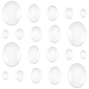 PHPandaHall�K���X�J�{�V�����ȉ~100����N���A�K���X�J�{�V�����p�[�c5�T�C�Y�����h�[���g�僌���Y���ʃn���h���C�h�A�N�Z�T���[�p�[�c�t�H�g�y���_���g�l�b�N���X�����14/18/25/30/40mm