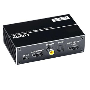 BLUPOW 4K120Hz�Ή� HDMI����������uHDMI�����̂݁E�����E���f�W�^���E3.5mm�A�i���O�����o�͒[�q���ځv �T�E���h�E�I�[�f�B�I�����@ �������z�� ARC/eARC�EHDR�Ή� VA86