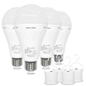 ORALUCE�h�Гd���~�d�^LED�d��E26����8W800lm60W�`������4.5���ԓ_���\�����F6500K�����s��d�������_�����C�g��d���Ă������Ȃ��d���X�C�b�`�t���[�d�������^���n�k�΍��䕗�΍���d�΁c