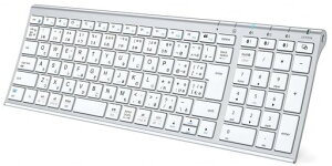 iClever�L�[�{�[�hBluetooth���C�����X�p���^�O���t���{��JIS�z��3�䓯���ڑ��\�e���L�[�t���t���T�C�Y�����^�É��݌v�[�d��Type-C�����R���p�N�g���b�v�g�b�v�p�\�R���p�X�}�zPC