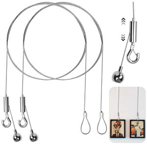 COOLBOTANG�s�N�`���[���[�����C���[�t�b�N�Z�b�g���݋���t(1mmX0.5m-4�{�Z�b�g)�X�e�����X���C���[���[�v�����h�~���C���[���������\�݂艺���z���G��ʐ^���v�݂艺���Ǌ|���ȂǗp�n�c