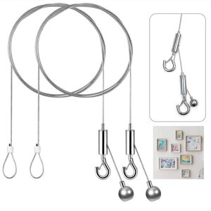 DMEEK�s�N�`���[���[�����C���[�t�b�N2�{�Z�b�g316�X�e�����X�|���C���[���[�v�_�N�g���[���t�b�N����ꎩ�݋���t���C���[�t�b�N���������\�����h�~���C���[�z���W��DIY�G��ʐ^���v�c