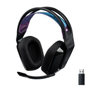 Logicool G �Q�[�~���O�w�b�h�Z�b�g G535 ���C�����X �w�b�h�Z�b�g G535BK ���y�� 236g �}�C�N�t�� �[�d 33���ԘA���g�p�\ Discord �Ή� ���̉��� 2.1ch �X�e���I USB PC PS5 PS4 �w�b�h�z��
