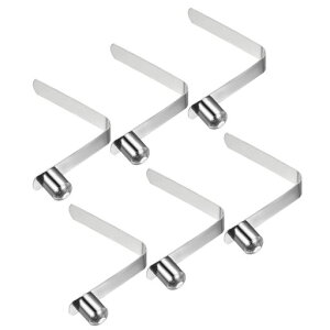 PATIKIL�J���b�N�p�h���X�i�b�v12x9.5mm�e���g�|�[���N���b�v6�Z�b�g�X�`�[��V���^�V���O���s���v�b�V���{�^���X�v�����O�N���b�v�L�����v�p�I�[�j���O�p�|�[���N���b�v