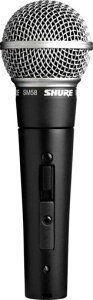 SHURE �V���A �_�C�i�~�b�N�}�C�N SM58S : ON/OFF�X�C�b�`�t�� �}�C�N�X�^���h�p�l�W�� �P��w���� �J�[�f�B�I�C�h XLR �L�� �{�[�J�� �� ���C�u �^�� ���R�[�f�B���O DTM ��^ �}�C�N���z�� �}�C�c