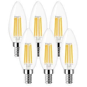 LED�d�� E12 ���� �S���� 40W�`���� �V�����f���A �������a12mm C35 �d���F 2700K �L�����h���d�� 360° �����F�� �N���A�^�C�v �����Ή� 4W �ȃG�l �`���c�L���Ȃ� �V�����f���A�� �X�C�^ led�Ɓc