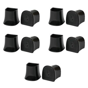 ヒールプロテクターU字型5足セットXXS/XS/S/M/Lヒールキャップヒールカバー滑り止め静音効果アンチノイズシリコン製ソールヒール修理かかと保護ダンス靴用(黒S)