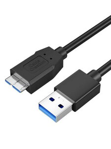 USB�}�C�N��b�P�[�u��CableCreationusb3.0microb�P�[�u�������]���Ƌ}���[�d�O�t��HDDSSDBlu-rayBD�h���C�u�f�W�J��GalaxyNote3S5�ȂǂɑΉ��u���b�N/0.3M