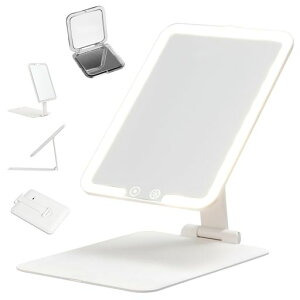 �K�[�r�[(Garvee)���D�~���[LED���C�g�t����㉻�ϋ��ܗ���10�{�g��Mini�~���[�t���i�K����3�F���F�p�x�����\(�z���C�g)