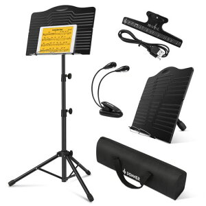 Donner���ʑ�y�ʐ܂肽���ݎ����C�g&���[�o�b�O&�y���N���b�v�t42cm����144cm�܂ō��������y�����Čy�ʃX�`�[�����X�^���h