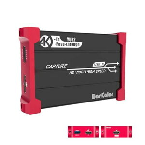 BasicolorLv`[{[hSwitchΉ1080P60FPSfErfILv`[4K30FPSpXX[USB3.0`YUY2񈳏krfIt[hCo[sve퓮zMT[rXΉSwitchPS5PS4