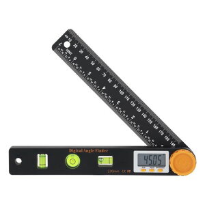 Smgda�f�W�^���p�x�v200mm������t�����x��LCD�t��0-360°����͈͎��R���������E�p�x����c�[��CR2032�{�^���d�r�t��