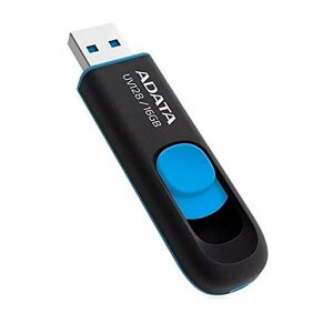 ADATATechnologyUSB3.0���t�^�t���b�V���������[DashDriveUV12816GB(�u���b�N+�u���[)AUV128-16G-RBE
