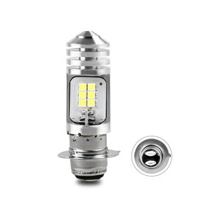 Ammtoo P15D 25-1 LED�w�b�h���C�g PH7�����i �o�C�N�p LED�o���u 9V-30V 8W 1400lm �z���C�g 6000K