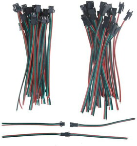 ALITOVE20�y�A3�s��JSTSM�R�l�N�^�[�I�X�ƃ��X�v���OLED�R�l�N�^�[���C���[�P�[�u��15cm20awg���C���[WS2812BWS2812WS2811SK6812SK6812-RGBWled�e�[�v�����p�P�[�u��