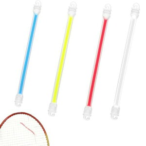 テニスラケッ振動吸収テニス肘防止テニス用アブソーバダンパーテニスラケットダンパーラケットボールプレーヤー用振動止めテニスラケットショックアブソーバー4本セット