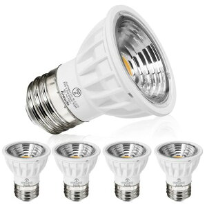 Aiwode5.5WLED�d���A�����F6000K�AE26�����n���Q���d��50-60W�`����LED�X�|�b�g���C�g�A���|�I�̉��F��Ra95������JDR50�̑�֕i����d��5.5W�񒲌��L�z���^�C�v90�x�A���邳550lm(5�Z�b�g)�B