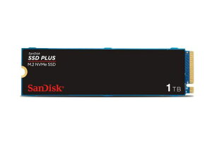 SanDisk SSD Plus 1TB M.2 2280 PCIe Gen3 NVMe SSD �ő�3200MB/�b�̓ǂݎ�葬�x
