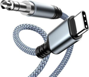Highwings AUX�P�[�u�� �^�C�vc USB C to 3.5mm �e���I�P�[�u�� �����ϊ��P�[�u�� DAC���� �n�C���]���� Type C to 3.5mm �I�[�f�B�I�P�[�u�� Hi-Fi���� �i�C�����҂� ���ϋv�� �w�b�h�z��/iPhone