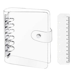 YFFSFDC�V�X�e���蒠�o�C���_�[�~�j6���蒠�m�[�g�J�o�[�����O�o�C���_�[�|�P�b�g�T�C�YPVC�N���A�f�ޓ��L���N���A�|�P�b�g(����A7)