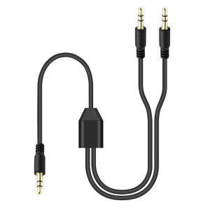 Duttek3.5mm�I�[�f�B�I���z�P�[�u��3��/TRS�C���z������R�[�h2���z�P�[�u���A�X�}�[�g�t�H���E�R���s���[�^�[�EMP3�E�C���z���E�X�s�[�J�[�p3.5mm�I�X�I�X�w�b�h�z���X�v���b�^�[�ϊ��P�[�c