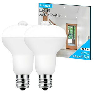 aurogeek�l���Z���T�[�d��LED�d��E17����4.2W40W�`�����F500LM6000K�L�������֓������_���������ʏ��K�i2�Z�b�g
