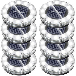 NFESOLARLED�K�[�f�����C�g�\�[���[���C�g�h��600mAh���Z���T�[������ꉮ�O�냉�C�g�A�b�v�O�\�G���g�����X�u���^���ߍ��ݎ��z���C�g(8�Z�b�g)