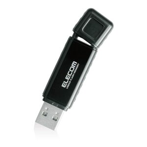 �G���R�� USB������ 128GB USB3.0 Windows/Mac�Ή� �L���b�v�����h�~ 1 �u���b�N MF-HSU3A128GBK