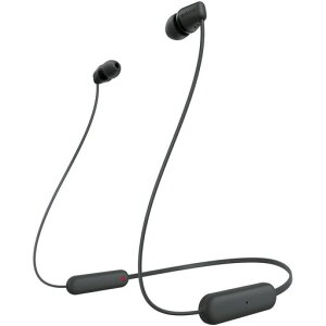 �\�j�[(SONY) ���C�����X�C���z�� WI-C100:Bluetooth�Ή�/25���ԃX�^�~�i/IPX4�h�H/DSEE���� �u���b�N WI-C100 BZ ��