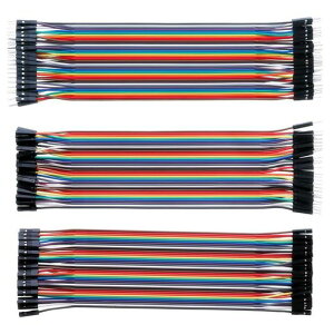 LEAUNGYOO120pcs���F�f���|�����C���[�Aarduino�p���C��?�Q?�W28AWG�I�X-���X�I�X-�I�X���X?���X�u���b�h�{�[�h�W�����p�[���C���[