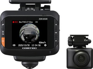 �R���e�b�N�h���C�u���R�[�_�[ZDR-850R360°�J�����őS���ʋL�^+�����J�����Ŏԗ������^��GPS�����O��STARVIS�Z�p���ڃZ���T�[�̗p�㑱�Ԑڋ߂��m�点�@�\�����N�����{��3�N�ۏؒ��ԊĎ�