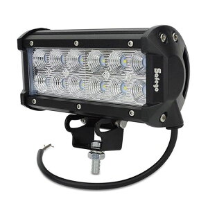 Safego36WLEDワークライト作業灯ホワイト取付金具付き広角60度フラッドライト36W12V-24V対応汎用防水・防塵・耐震LED車外灯農業機械オフロード車両や公園庭の照明など(36W広角1個)