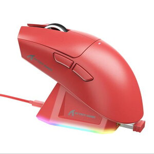 MAMBASNAKExATTACK SHARK X11 ���y�ʃQ�[�~���O�}�E�X 60g RGB�}�O�l�b�g�[�d�X�^���h 3���[�h�ڑ� 2.4Ghz/Bluetooth/Type-C �_�u��Bluetooth�`�����l�� 6���x��DPI�ؑ�