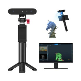 Creality3DスキャナーFerret3D印刷用ハンドヘルドスキャナー30FPSスキャン速度0.1mm精度フルカラーAndroidフォンPCWin10/11用