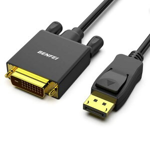 BENFEI0.9mDisplayPort-DVI�P�[�u��DisplayPort-DVI�A�_�v�^�[�I�X-�I�X�����b�L�R�[�h�P�[�u��Lenovo�ADell�AHP����т��̑��̃u�����h...