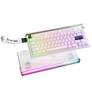 ATTACK SHARK R85HE �Q�[�~���O�L�[�{�[�h �L�� ���s�b�h�g���K�[ �L�[�{�[�h 8000Hz �|�[�����O���[�g ���C�X�C�b�` RT0.005mm RGB �L�[�{�[�h 75%���C�A�E�g �m�u�t�� 1600���FRGB���[�h���C�g����