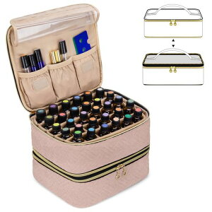 Luxja�A���}�P�[�X60�{�p(5ml-30ml)�����P�[�X�G�b�Z���V�����I�C�����[�A���}�����^�уs���N