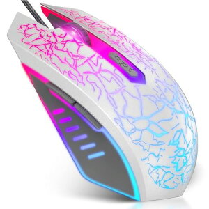 VersionTECH.�Q�[�~���O�}�E�X�L�����w���}�E�X7�FRGB���C�g�����x4�iDPI���߉\6�v���O�����{�^��USB�ڑ��Q�[���}�E�X�y��pc���b�v�g�b�v�ȂǑΉ��z���C�g[���s�A��]