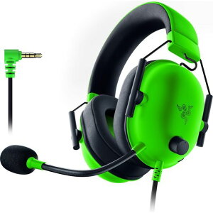 RazerBlackSharkV2X�Q�[�~���O�w�b�h�Z�b�g:7.1�T���E���h�T�E���h-50mm�h���C�o�[-�ᔽ���N�b�V����-PC�APS4�APS5�ASwitch�p-3.5mm�I�[�f�B�I�W���b�N-�O���[��
