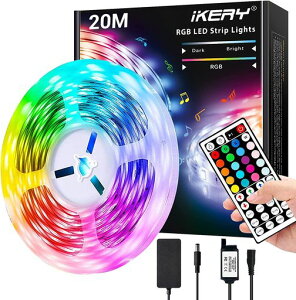 IKERYLED�e�[�v���C�g20MRGB���ʃe�[�vSMD5050���P�xPSE�F��4�s���������Fled�e�[�v�ԐڏƖ���t�ȒP�H��s�v���d�d��100V-240V