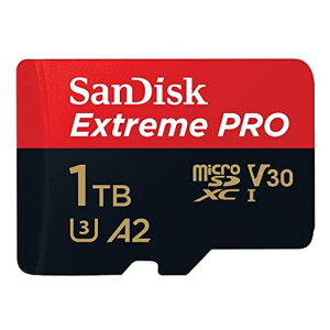 SanDisk microSDXC UHS-I Card 1TB Extreme PRO Ultra High Speed Type (Up to 200 MB/s / Write Up to 140 MB/s when using SanDisk