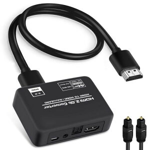 avedio links HDMI ���������� 4K 60Hz HDMI�I�[�f�B�I������ HDMI 2.0b/ARC�Ή� ���f�W�^��/SPDIF/3.5mm�W���b�N�X�e���I �n�C���] Blu-ray�ETV�{�b�N�X�p �����@