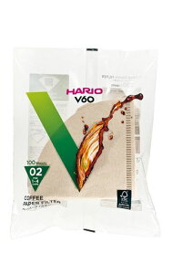 HARIO(�n���I) V60�y�[�p�[�t�B���^�[02 W �u���E�� 1~4�t�p 100������ ���{�� VCF-02-100M