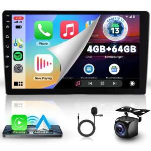 4G+64G�J�[�X�e���I2din�̖���CarplayAndroidAuto�AHodozzyAndroid9�C���`�̃^�b�`�X�N���[���̎Ԃ̃��W�IGPS�̉^�s�AWifi�ABluetooth�ADSP�̔w�ʃJ�����AUSB�ASWC�AFM/RDS