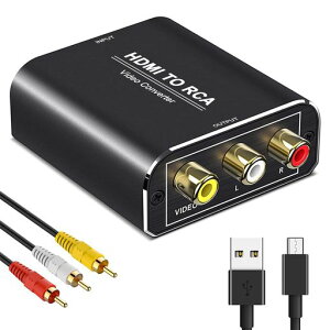 HDMItoRCA�ϊ��R���o�[�^�[�y�A���~������+3�FRCA�P�[�u���t���zAibilangoseHDMItoAV�R���|�W�b�g(�ԁA���A��)3�F�[�qHDMI�ϊ��A�_�v�^1080P���͉����]��PAL/NTSC�؂�ւ�Xbox