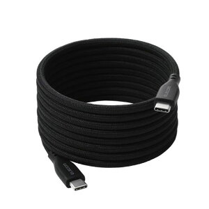 �G���R��USBType-C�P�[�u��2m60W�}�O�l�b�g�ł܂Ƃ܂�i�C�������b�V��USBPD�Ή����΋z���u���b�NMPA-CCECMG20BK