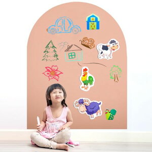 Warasee�}�O�l�b�g�`���[�N�{�[�h�A�[�`�^80x100cm�^�[�v�s���N�S�����u���b�N�{�[�h�V�[�g�q������/���r���O�p���G�`���E�����Ή�