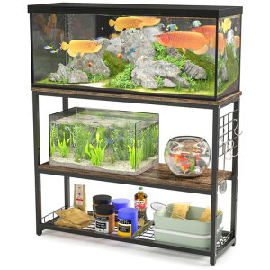 DEWEL ������ ��90cm �����I �����X�^���h 90cm�����p �g���������� ���b�N �E�b�h�f�R�X�^���h �O�i�� ���I�������� �t�b�N�t�� ���ω׏d��120kg ��� �K�тɂ��� �V�F���t �A�W���X�^�[�t�c