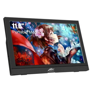 ���o�C�����j�^�[ Kenowa 11.6�C���`���^���j�^�[ HD 1366*768 �𑜓x 60Hz 5ms ���^ Type-C �W��HDMI�|�[�gPC/Computer/Laptop/Raspberry pi/PS4/XBOX/Switch�ȂǑΉ�